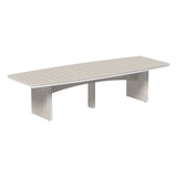 LuxCraft Urban 4' x 10' Oval Dining Table - Counter Height