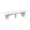 LuxCraft Urban 4' x 10' Oval Dining Table - Counter Height