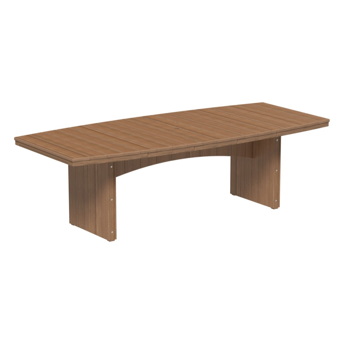 LuxCraft Urban 4' x 8' Oval Dining Table - Bar Height
