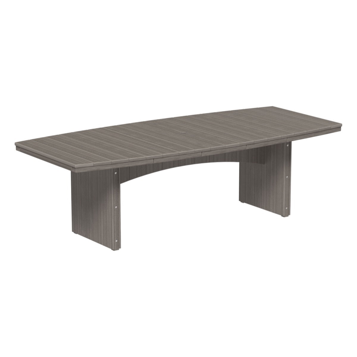 LuxCraft Urban 4' x 8' Oval Dining Table - Bar Height