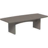 LuxCraft Urban 4' x 8' Oval Dining Table - Counter Height