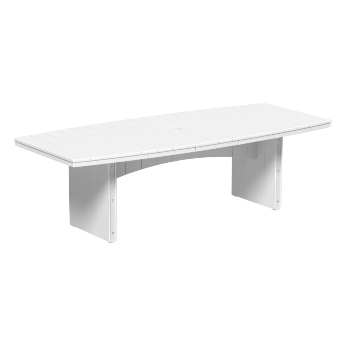 LuxCraft Urban 4' x 8' Oval Dining Table - Counter Height