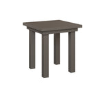 Berlin Gardens Vida Aluminum Dining End Table