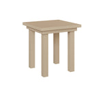 Berlin Gardens Vida Aluminum Dining End Table