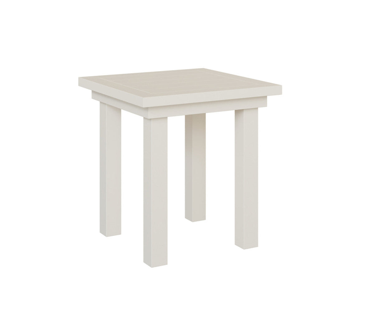 Berlin Gardens Vida Aluminum Dining End Table