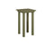 Berlin Gardens Vida Aluminum Bar Height End Table