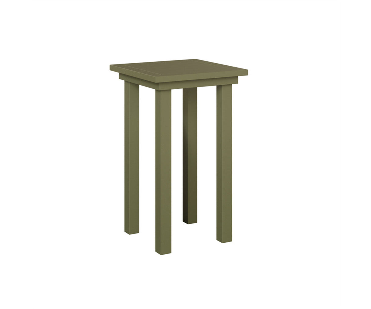 Berlin Gardens Vida Aluminum Bar Height End Table