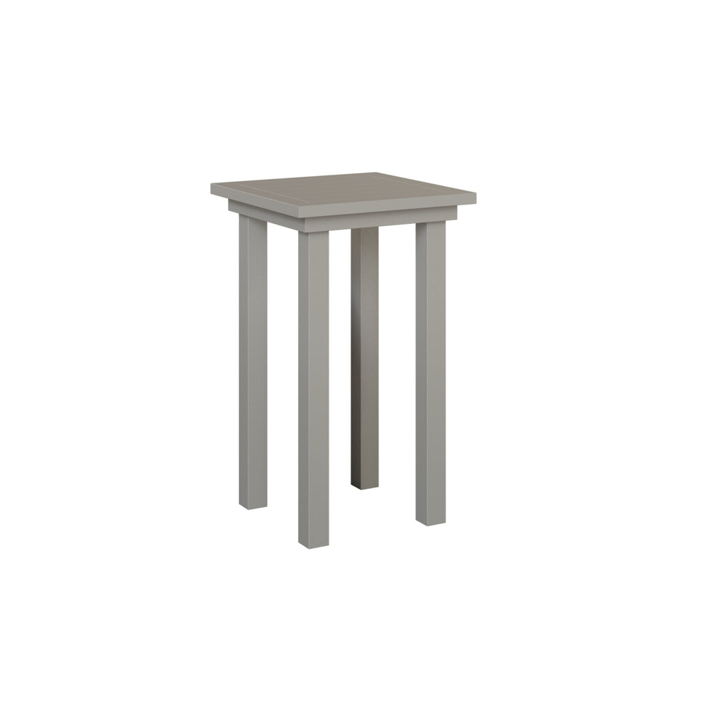 Berlin Gardens Vida Aluminum Bar Height End Table