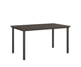 Berlin Gardens Vida 44" x 73" Rectangular Aluminum Bar Table