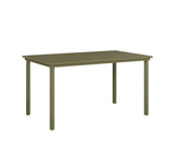 Berlin Gardens Vida 44" x 73" Rectangular Aluminum Bar Table