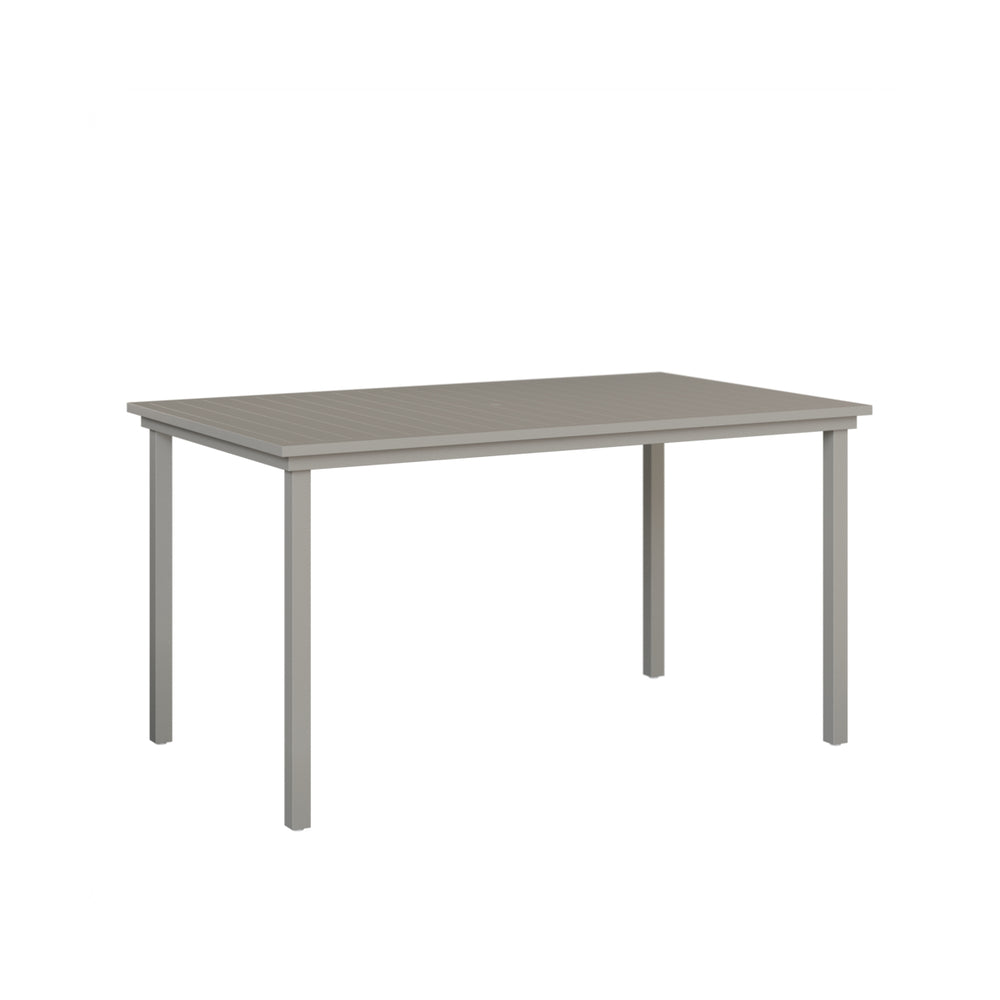 Berlin Gardens Vida 44" x 73" Rectangular Aluminum Bar Table