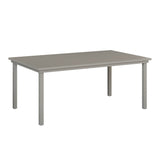 Berlin Gardens Vida 44" x 73" Rectangular Aluminum Dining Table