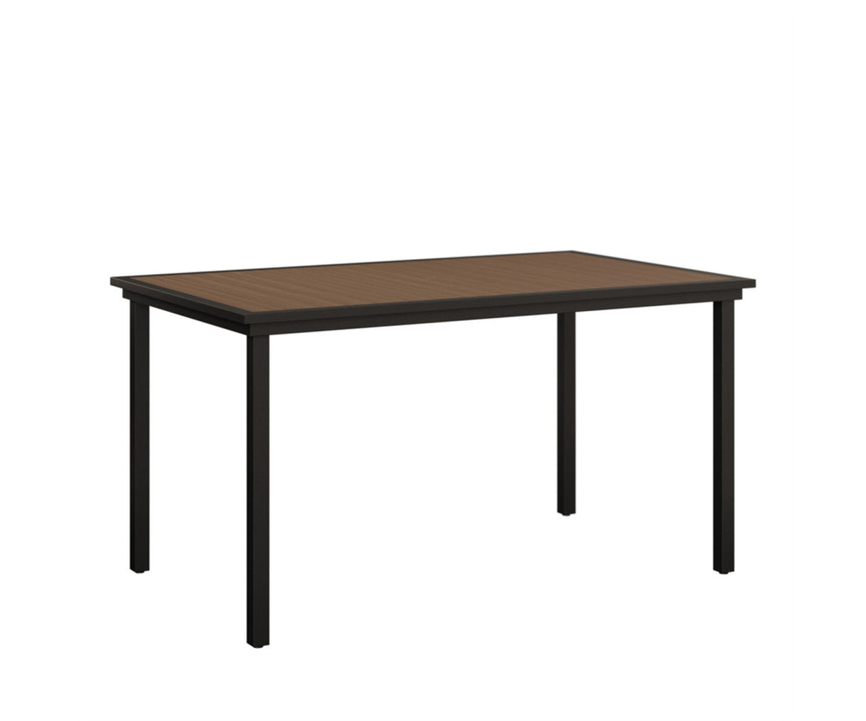 Berlin Gardens Vida 44" x 73" Rectangular Poly Bar Table