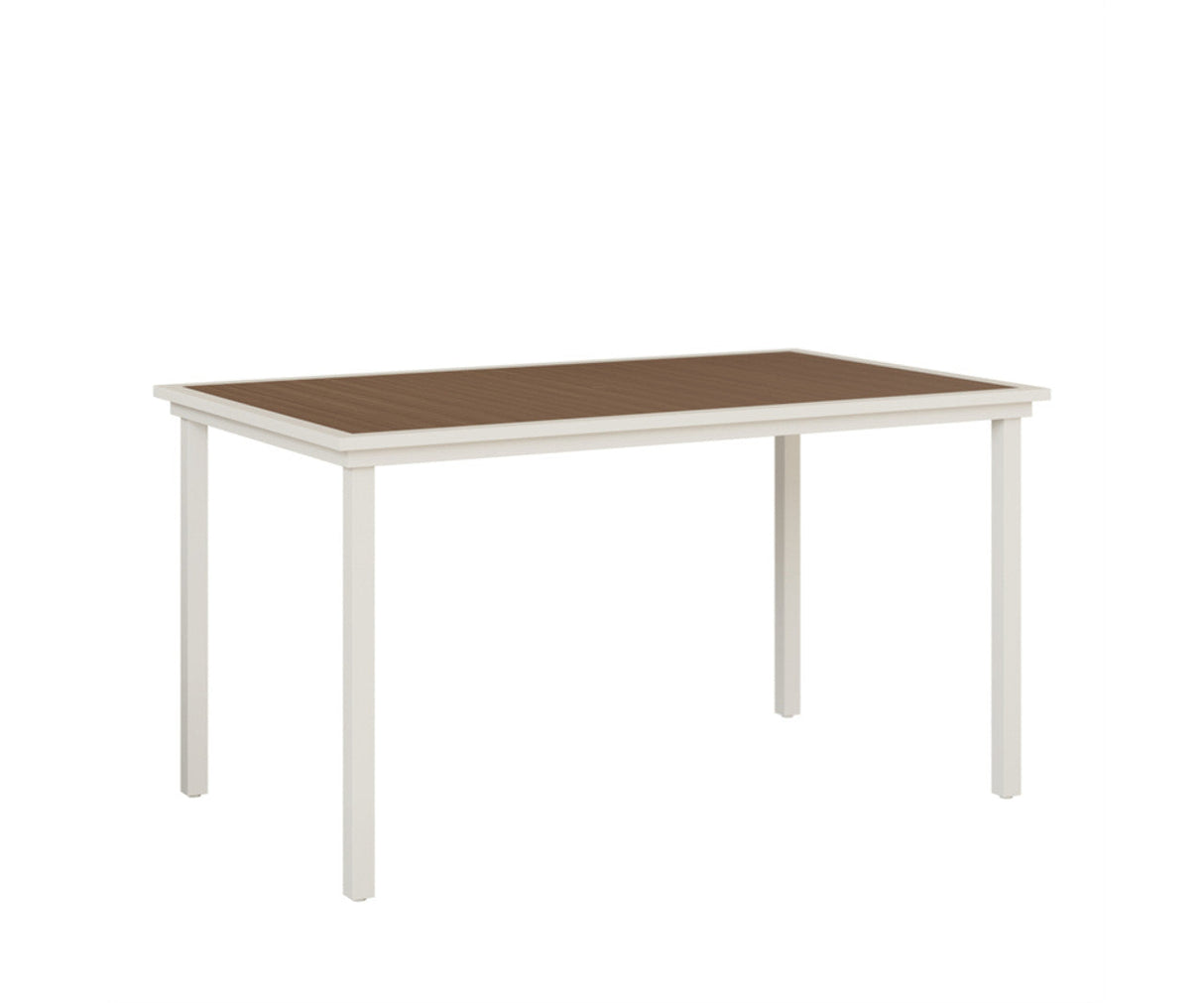 Berlin Gardens Vida 44" x 73" Rectangular Poly Bar Table