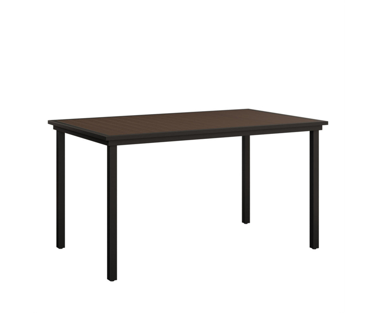 Berlin Gardens Vida 44" x 73" Rectangular Poly Bar Table