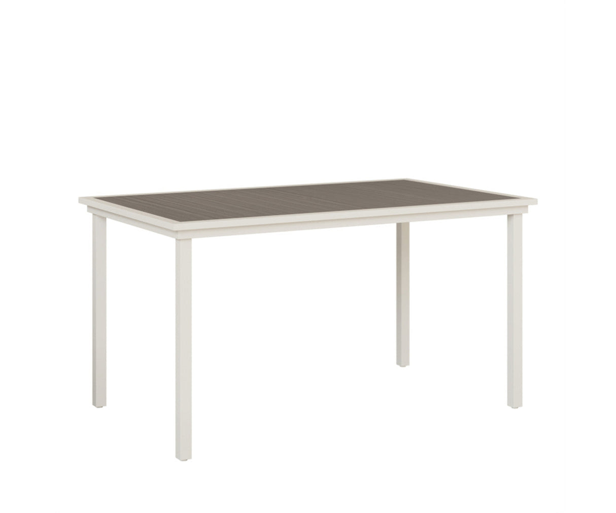 Berlin Gardens Vida 44" x 73" Rectangular Poly Bar Table