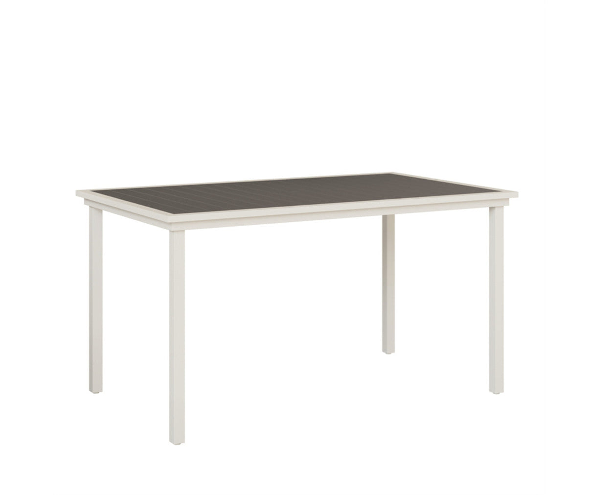 Berlin Gardens Vida 44" x 73" Rectangular Poly Bar Table