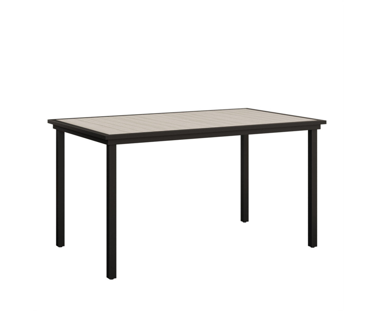 Berlin Gardens Vida 44" x 73" Rectangular Poly Bar Table