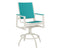 Berlin Gardens Vida Poly Swivel Bar Chair