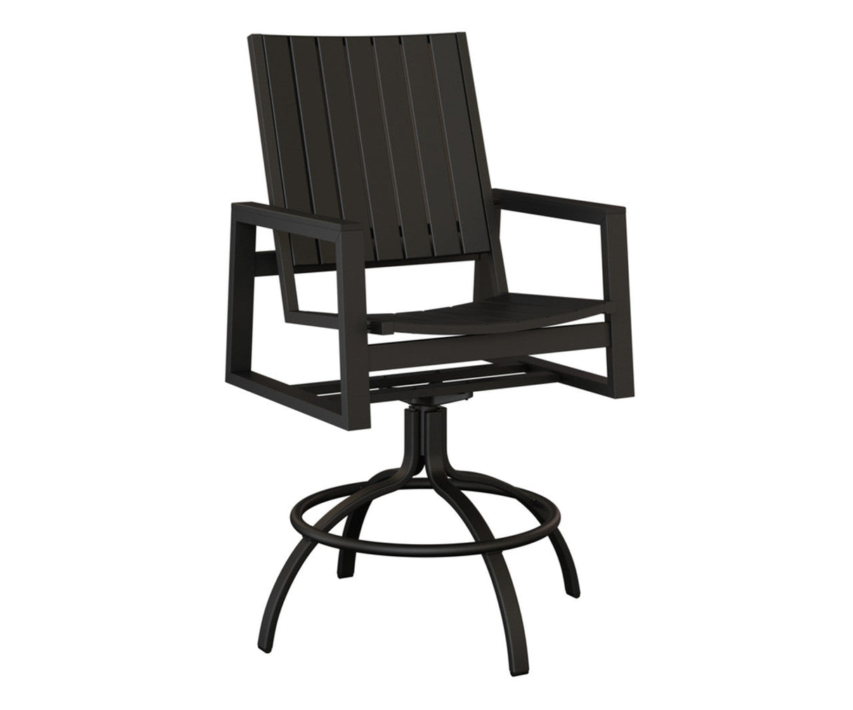 Berlin Gardens Vida Poly Swivel Bar Chair