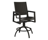 Berlin Gardens Vida Poly Swivel Bar Chair