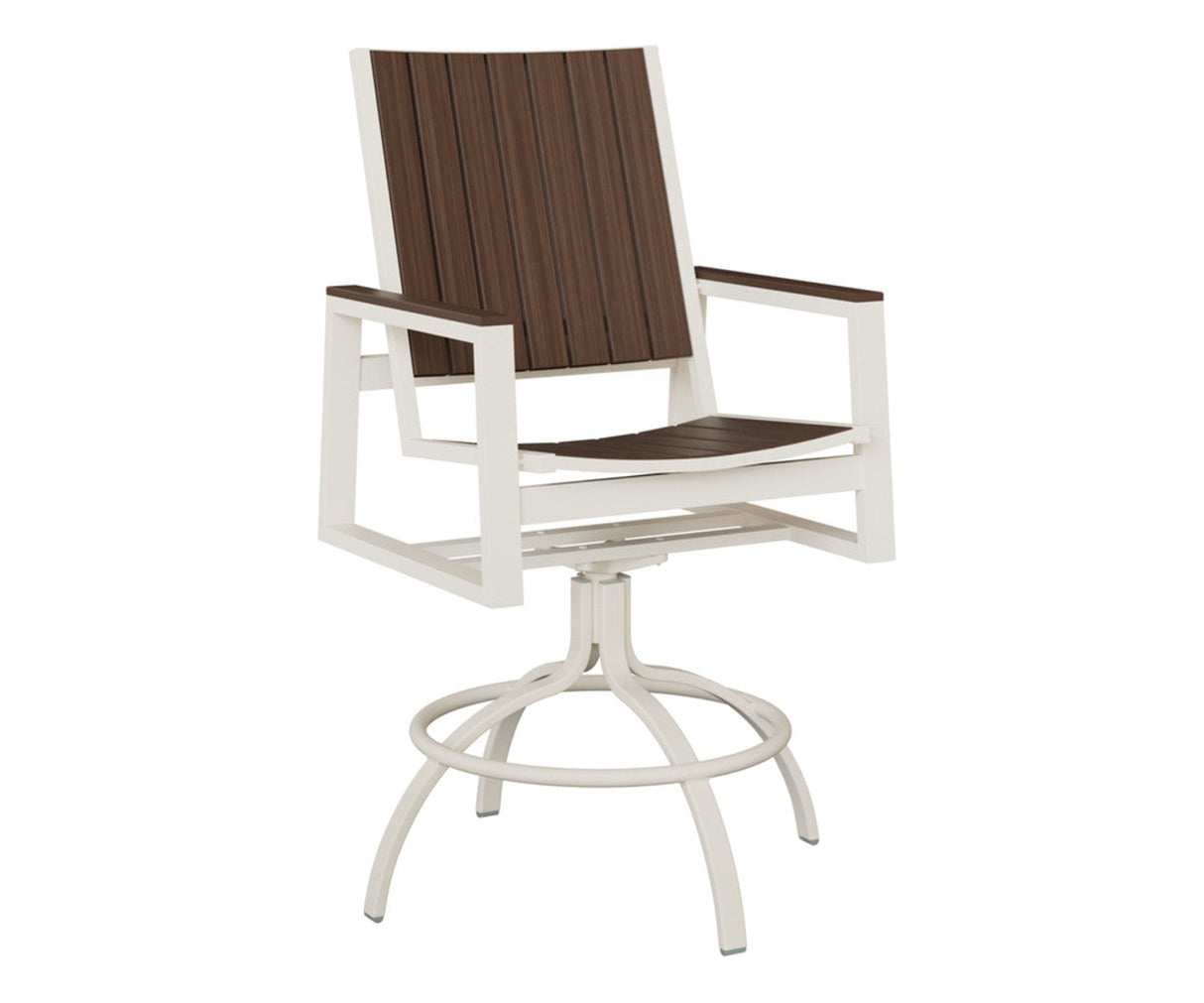 Berlin Gardens Vida Poly Swivel Bar Chair