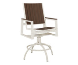 Berlin Gardens Vida Poly Swivel Bar Chair