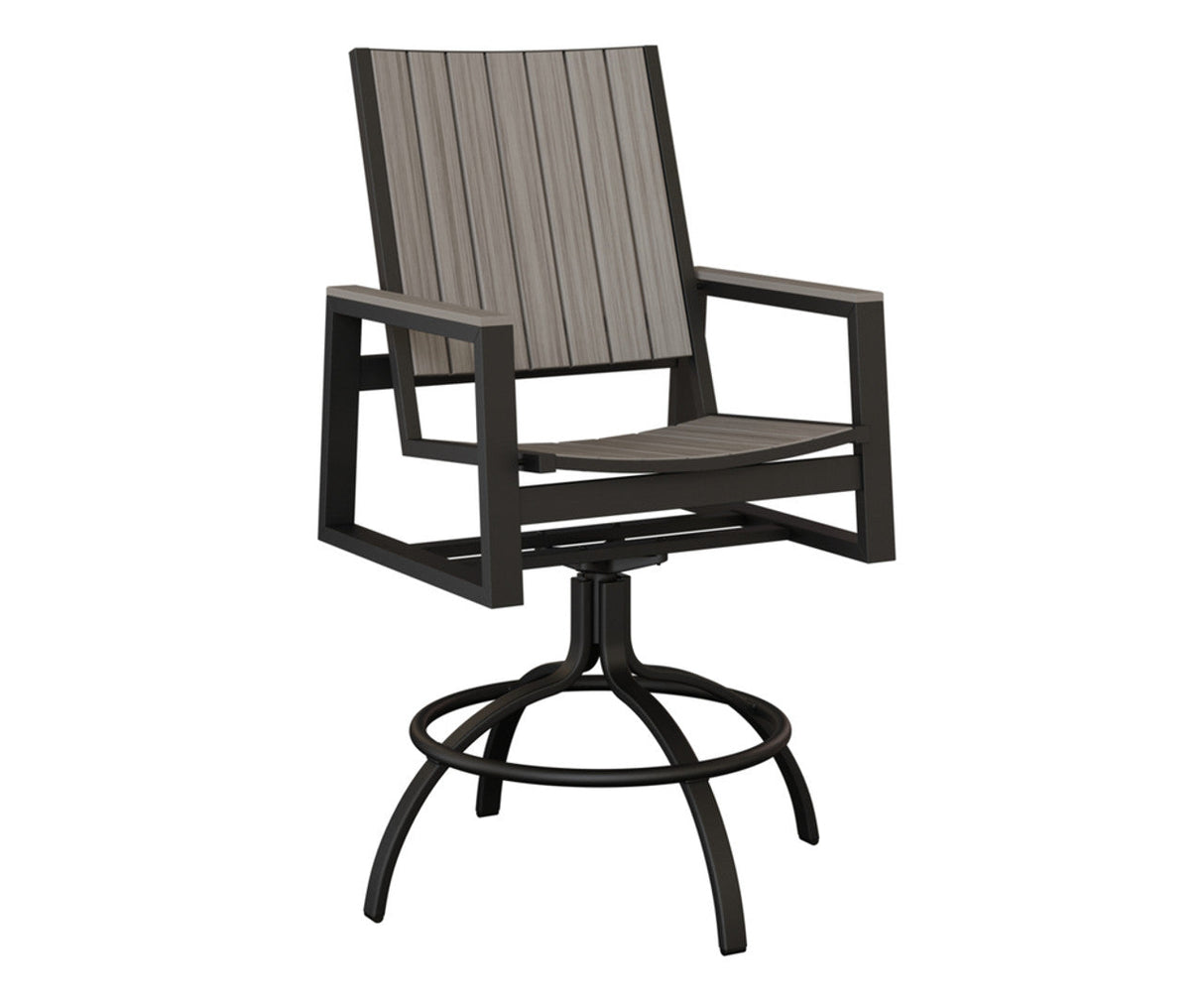Berlin Gardens Vida Poly Swivel Bar Chair