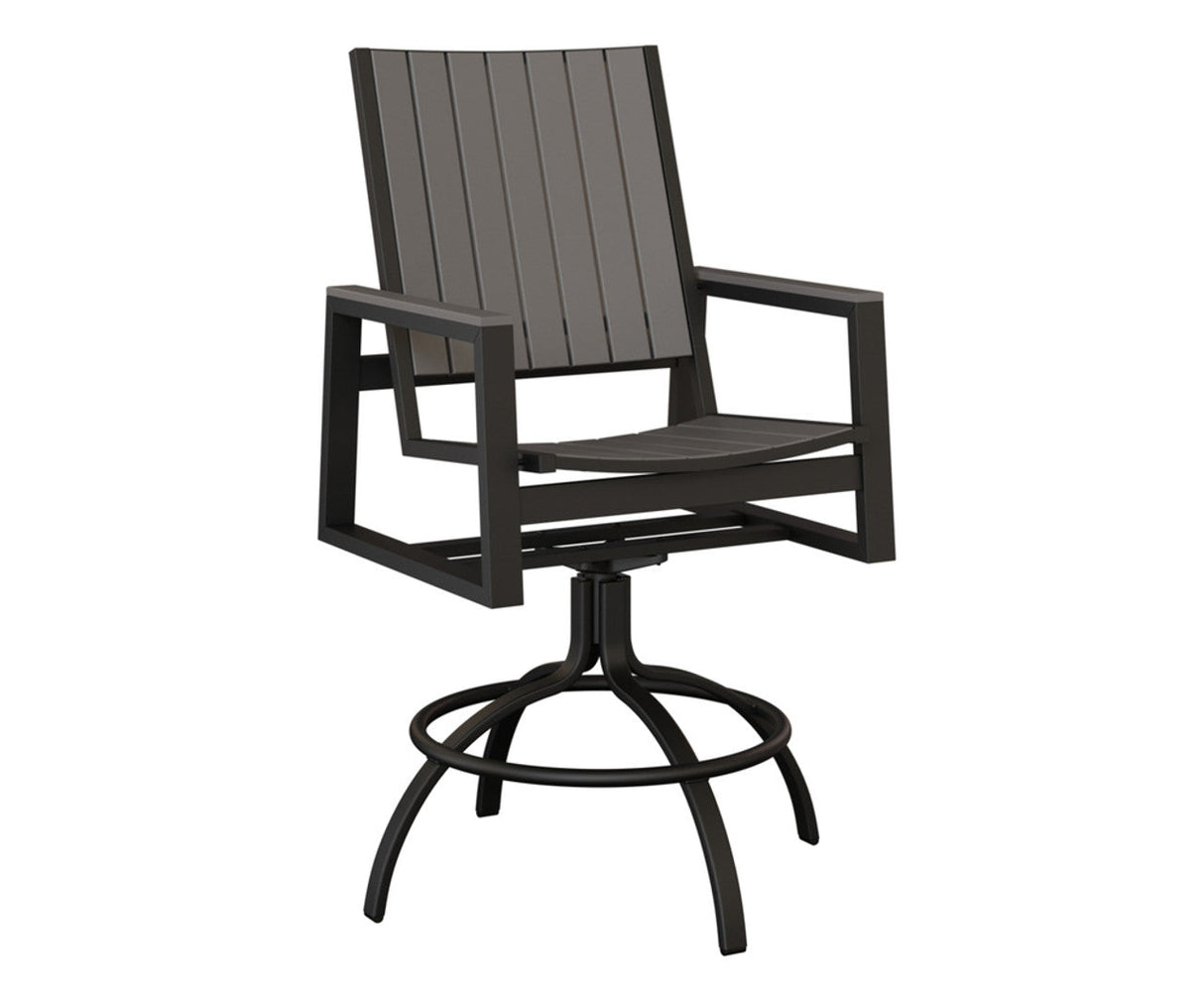 Berlin Gardens Vida Poly Swivel Bar Chair