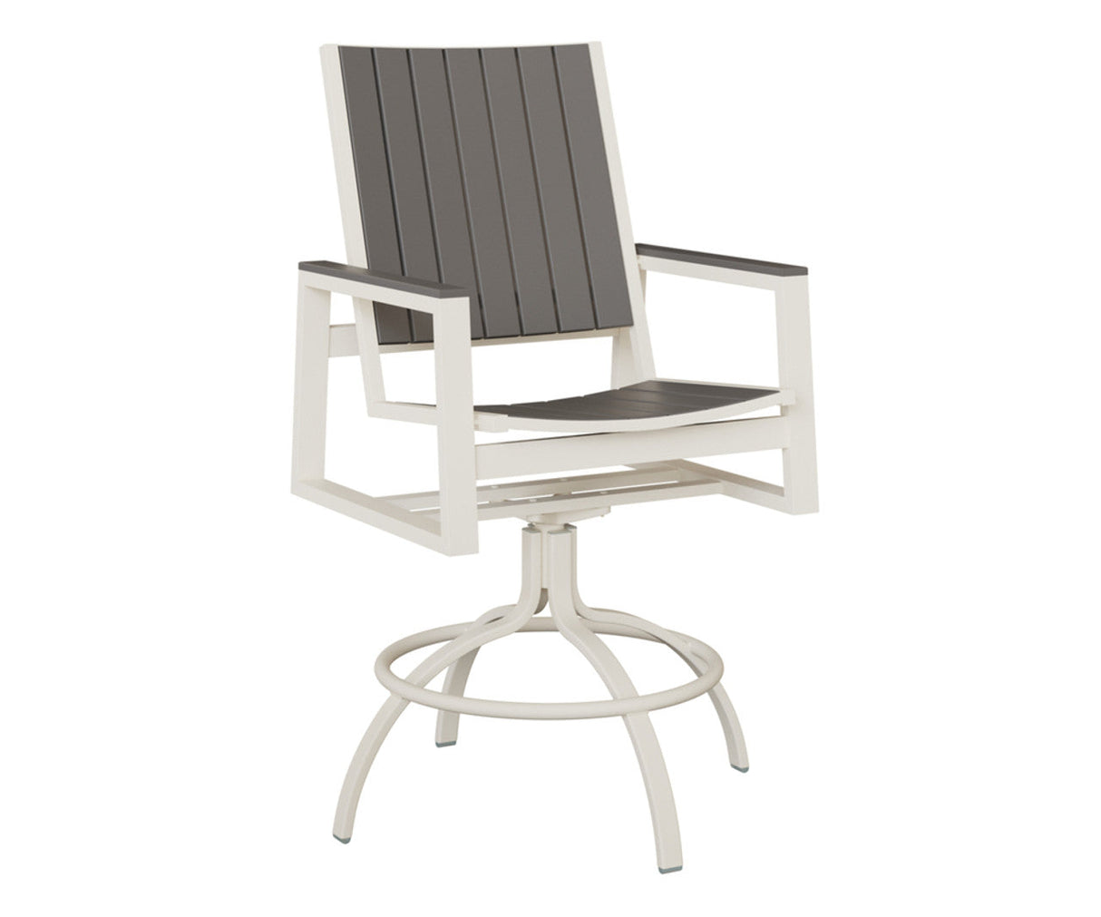 Berlin Gardens Vida Poly Swivel Bar Chair