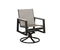 Berlin Gardens Vida Regular Sling Swivel Rocker Dining Chair
