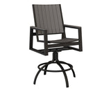 Berlin Gardens Vida Poly Swivel Bar Chair