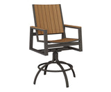 Berlin Gardens Vida Poly Swivel Bar Chair