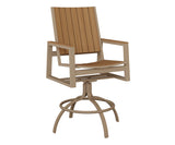 Berlin Gardens Vida Poly Swivel Bar Chair