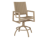 Berlin Gardens Vida Poly Swivel Bar Chair