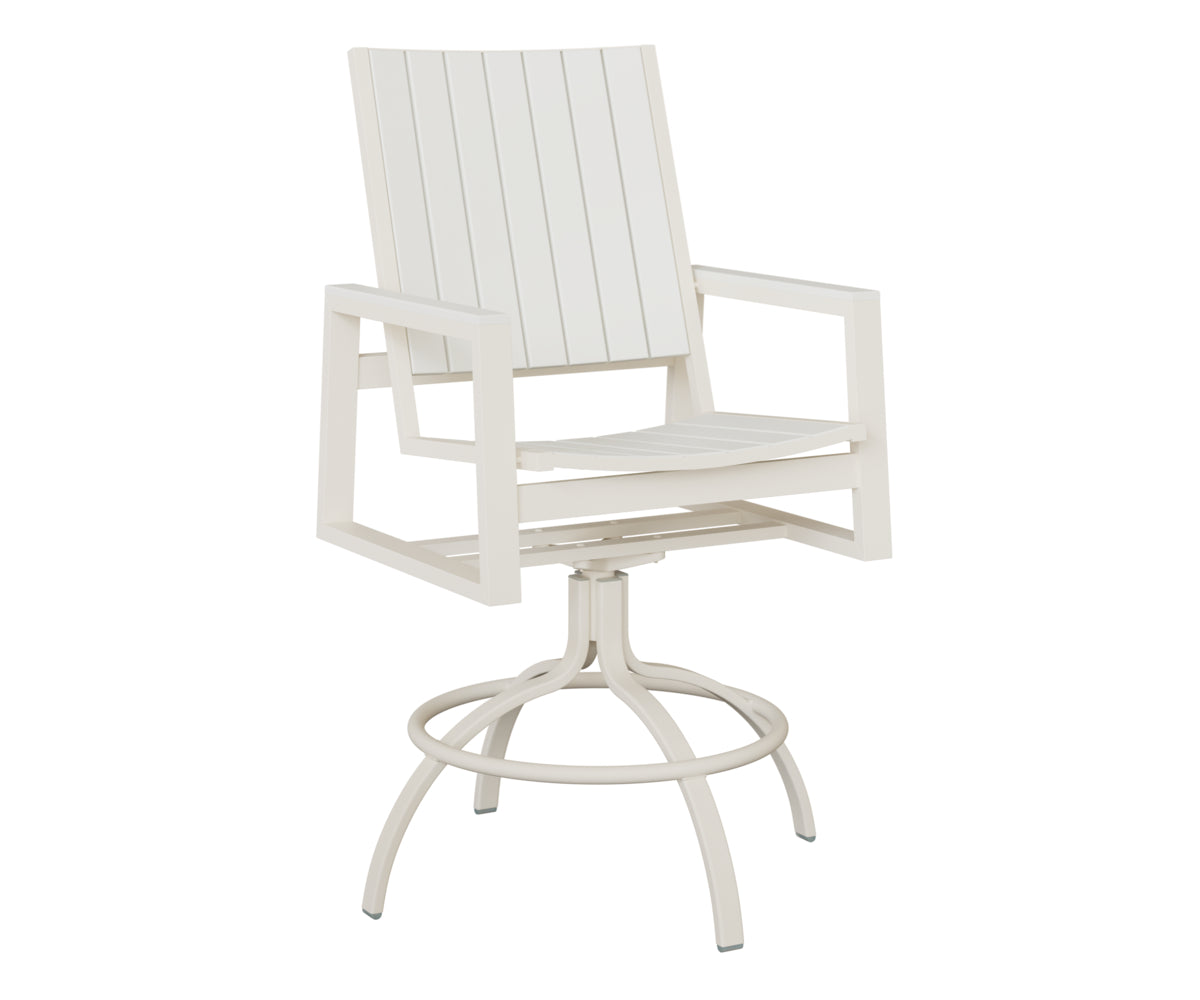 Berlin Gardens Vida Poly Swivel Bar Chair