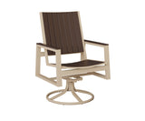 Berlin Gardens Vida Poly Swivel Rocker Dining Chair