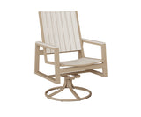 Berlin Gardens Vida Poly Swivel Rocker Dining Chair