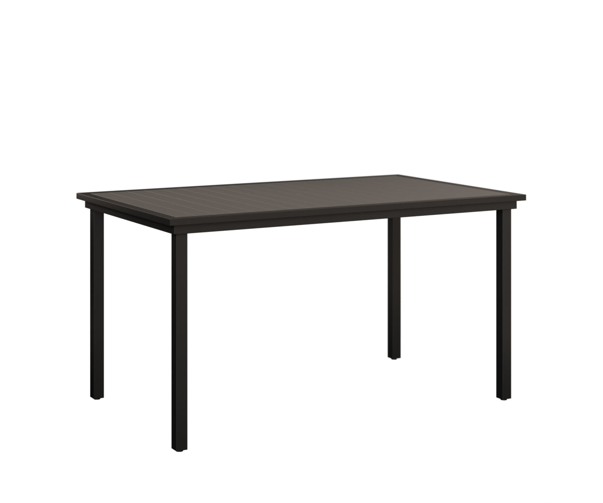 Berlin Gardens Vida 44" x 73" Rectangular Poly Bar Table
