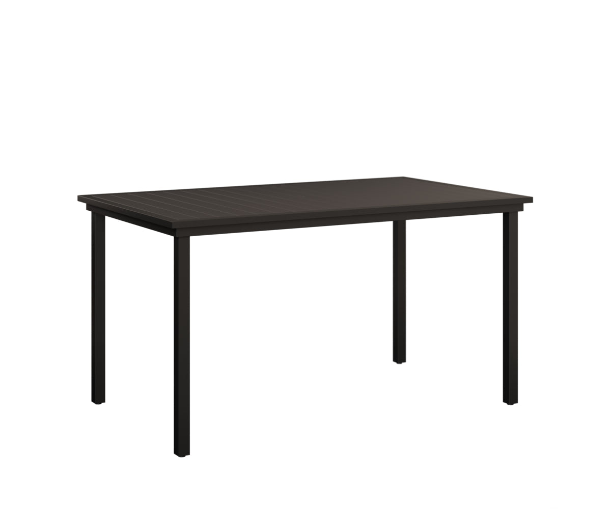 Berlin Gardens Vida 44" x 73" Rectangular Poly Bar Table