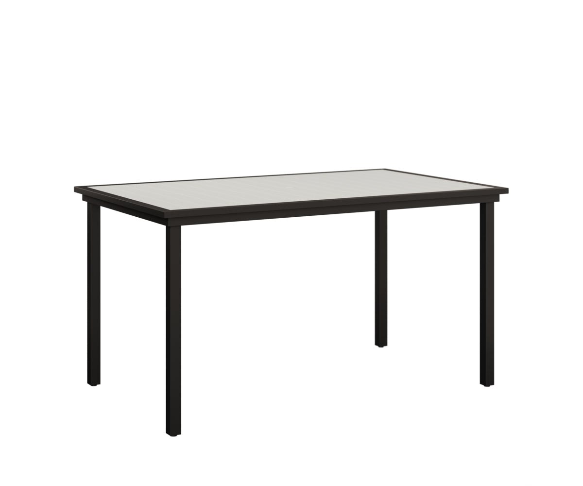 Berlin Gardens Vida 44" x 73" Rectangular Poly Bar Table