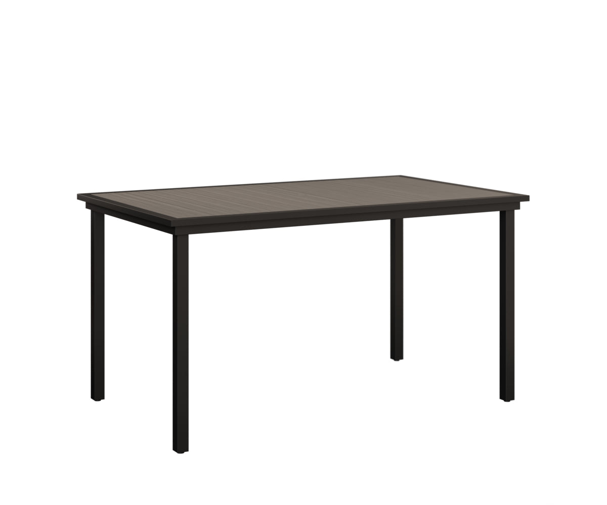 Berlin Gardens Vida 44" x 73" Rectangular Poly Bar Table