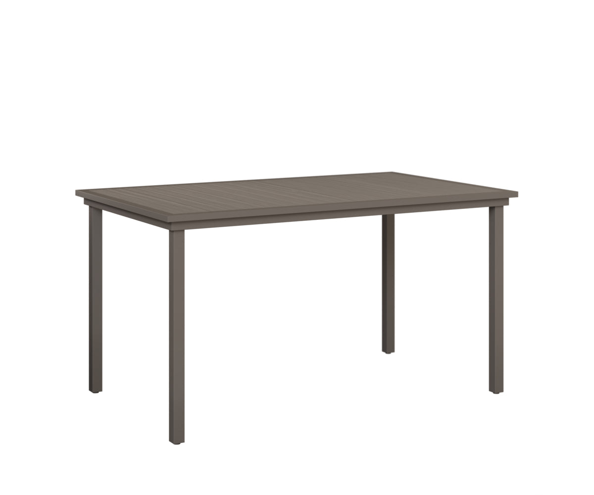 Berlin Gardens Vida 44" x 73" Rectangular Poly Bar Table