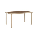 Berlin Gardens Vida 44" x 73" Rectangular Poly Bar Table