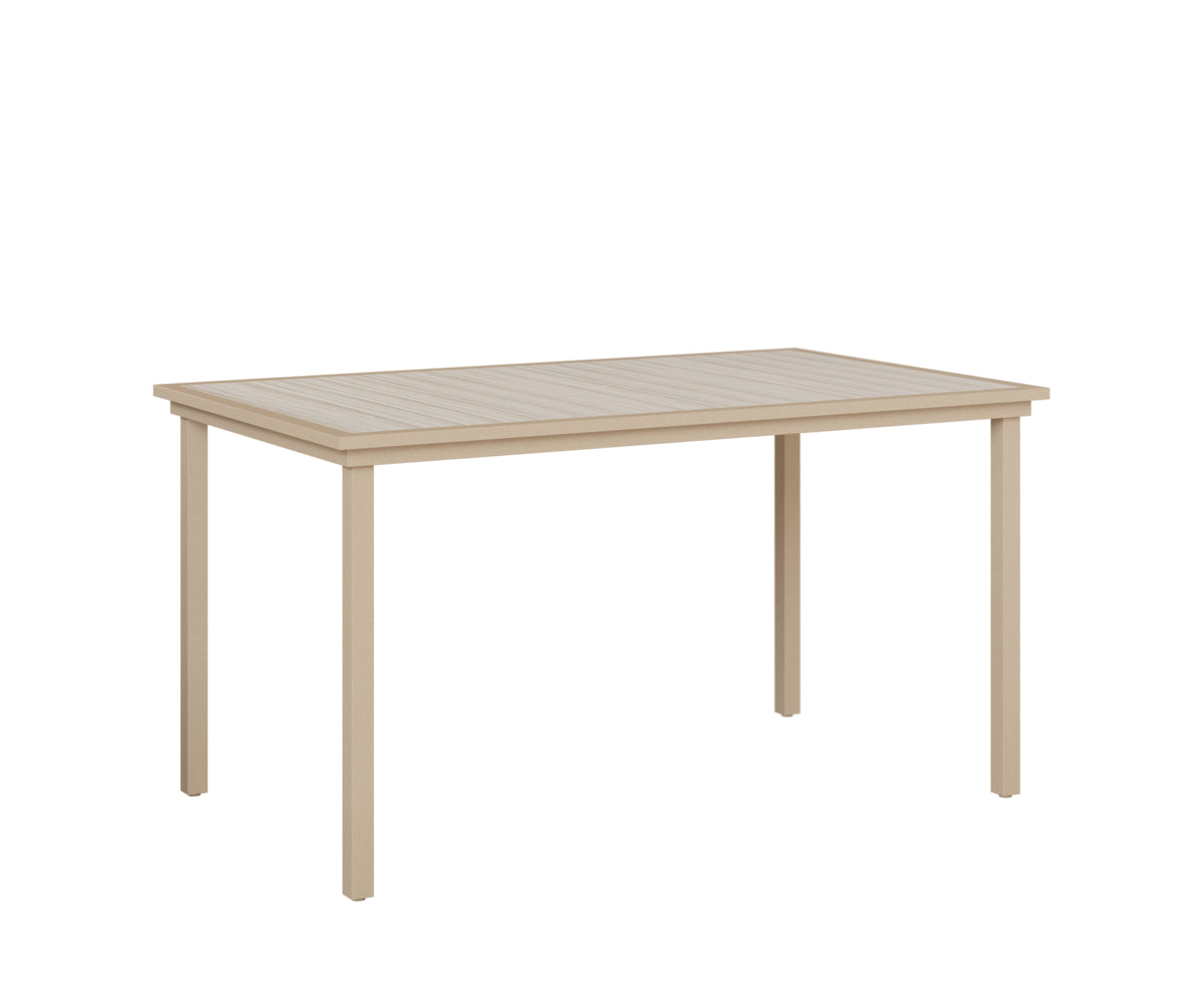 Berlin Gardens Vida 44" x 73" Rectangular Poly Bar Table