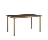 Berlin Gardens Vida 44" x 73" Rectangular Poly Bar Table