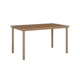 Berlin Gardens Vida 44" x 73" Rectangular Poly Bar Table