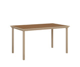 Berlin Gardens Vida 44" x 73" Rectangular Poly Bar Table