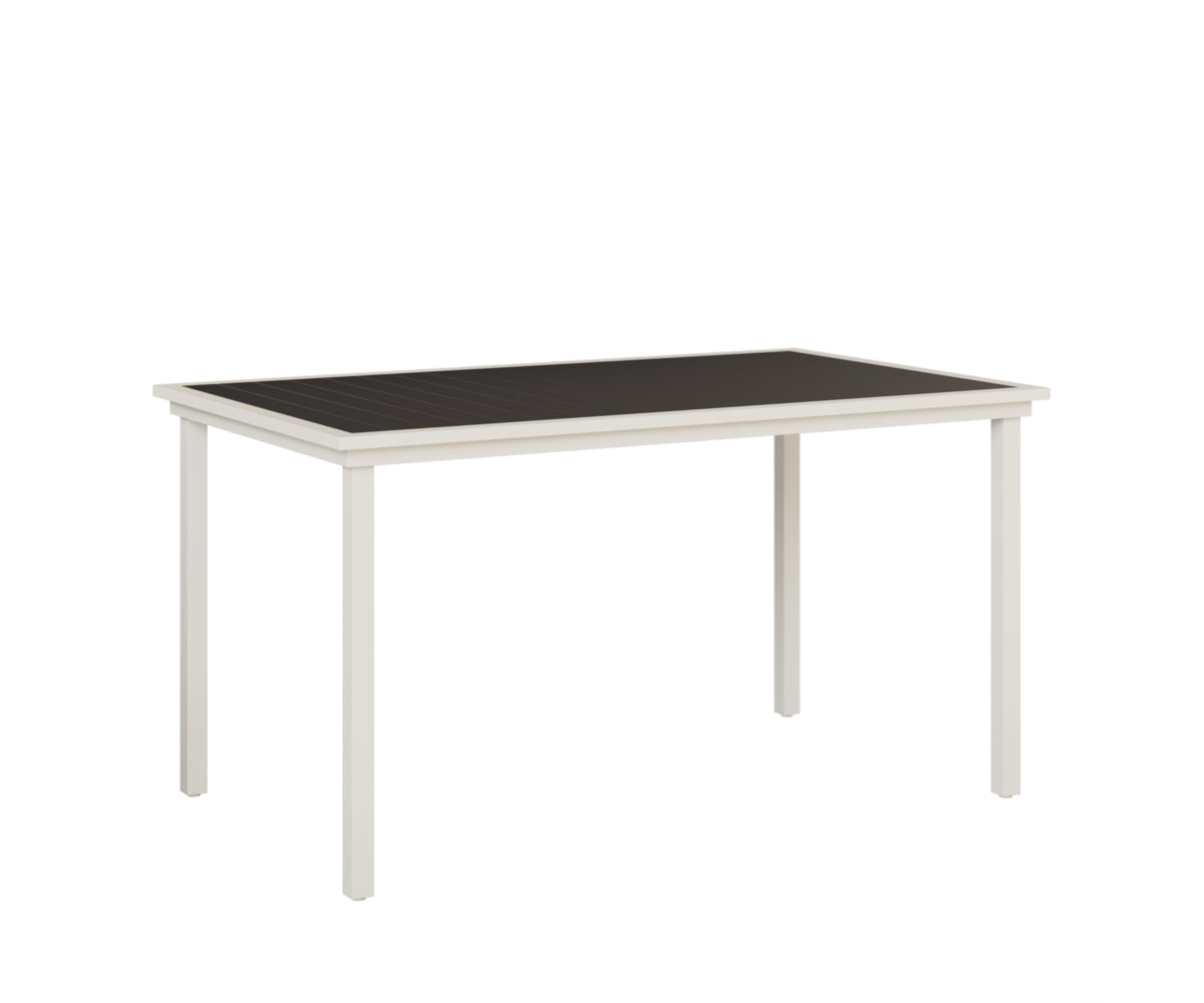 Berlin Gardens Vida 44" x 73" Rectangular Poly Bar Table