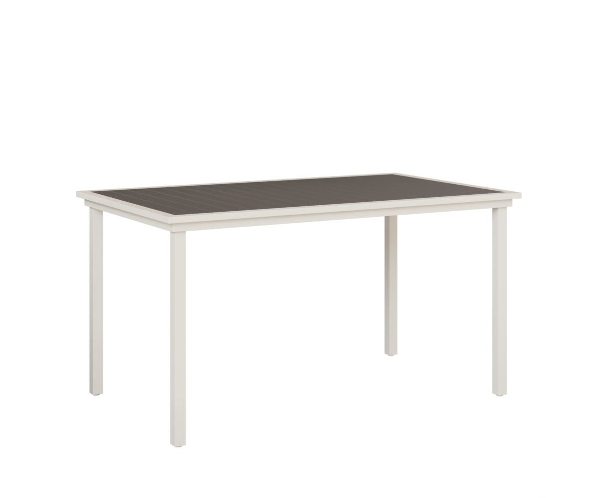 Berlin Gardens Vida 44" x 73" Rectangular Poly Bar Table